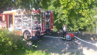 Riedseee droht durch die Hitze zum Kippen in Stuttgart